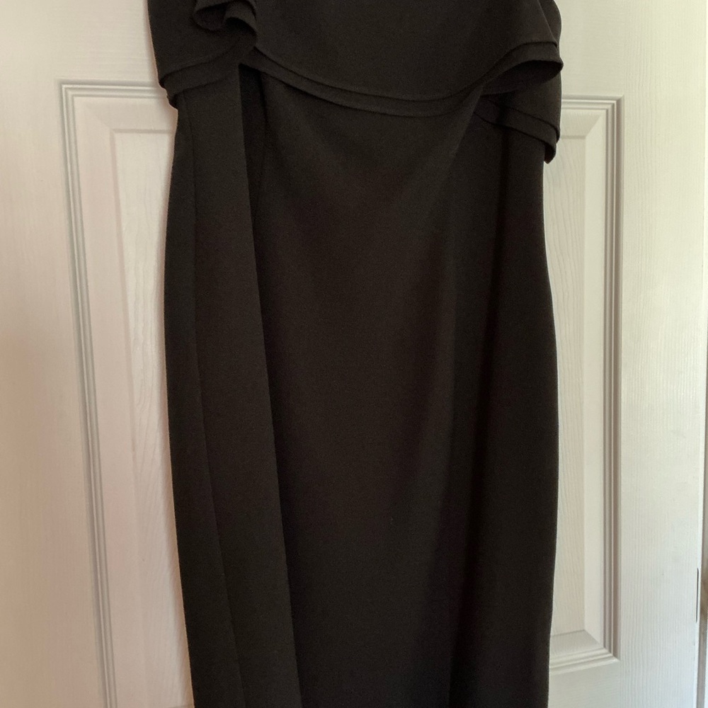 Elegant Black Strapless Dress